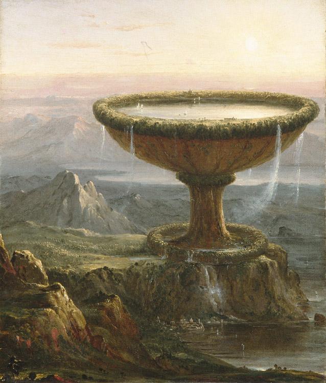 Thomas Cole The Titan's Goblet (mk13) Germany oil painting art